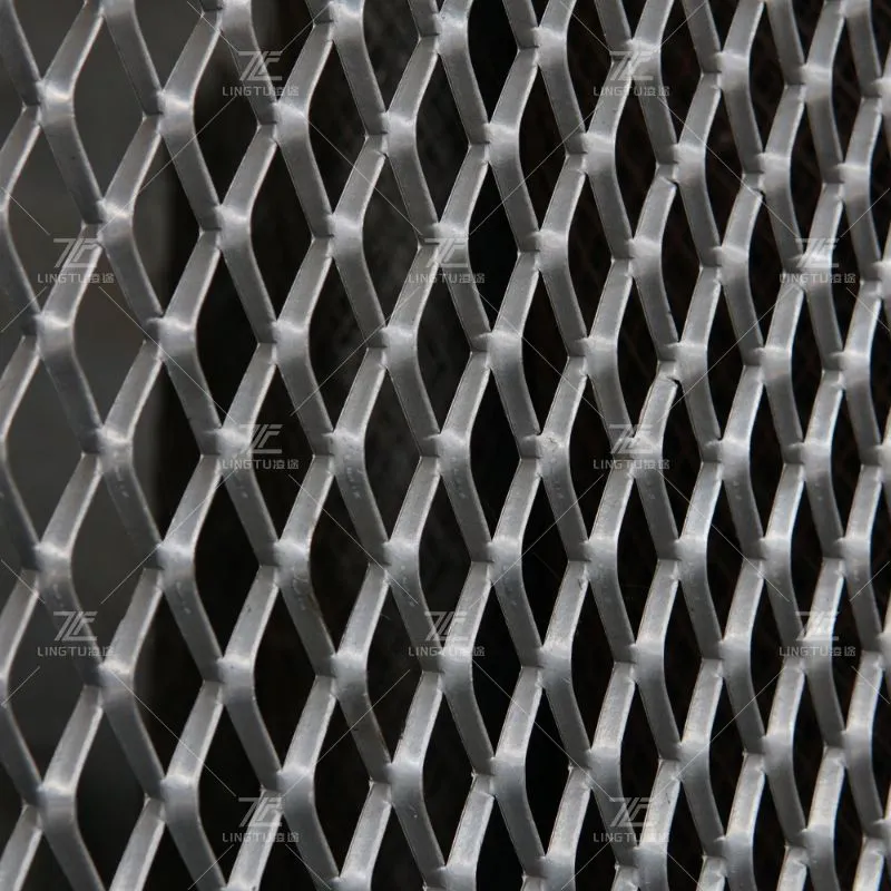 Expanded metal mesh