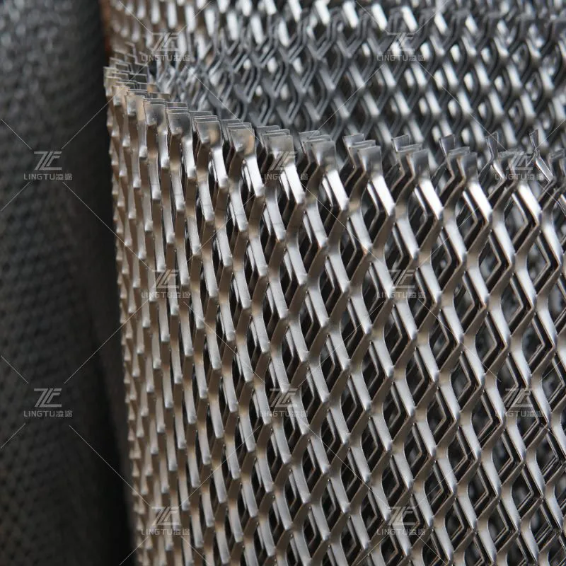 Expanded metal mesh
