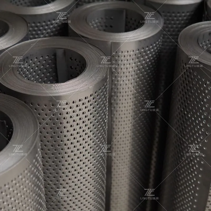 Perforated metal mesh