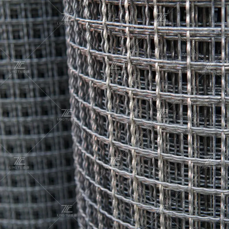 Crimped wire mesh
