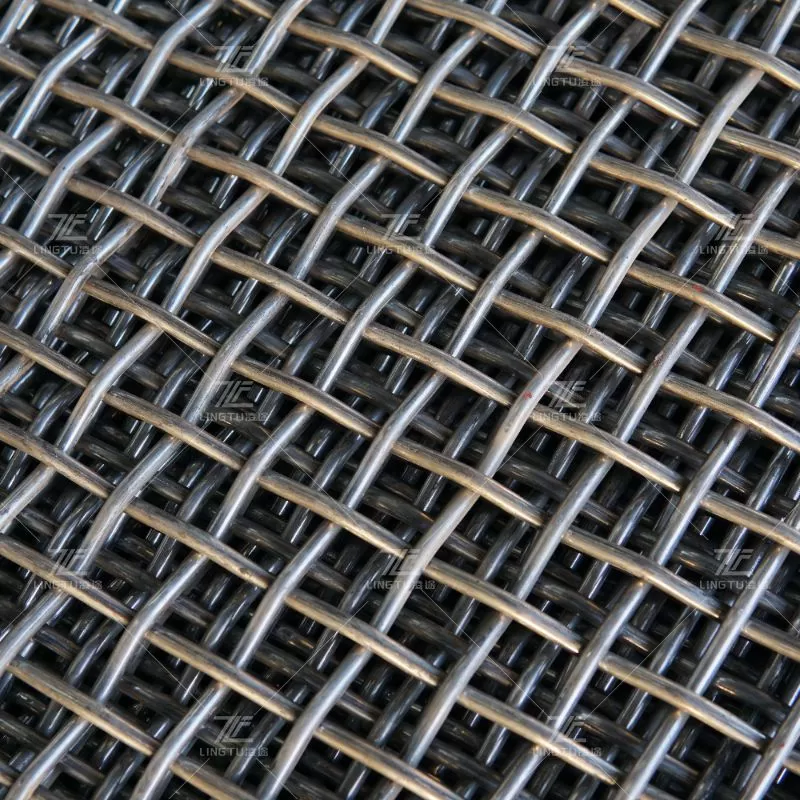 Crimped wire mesh